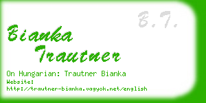 bianka trautner business card